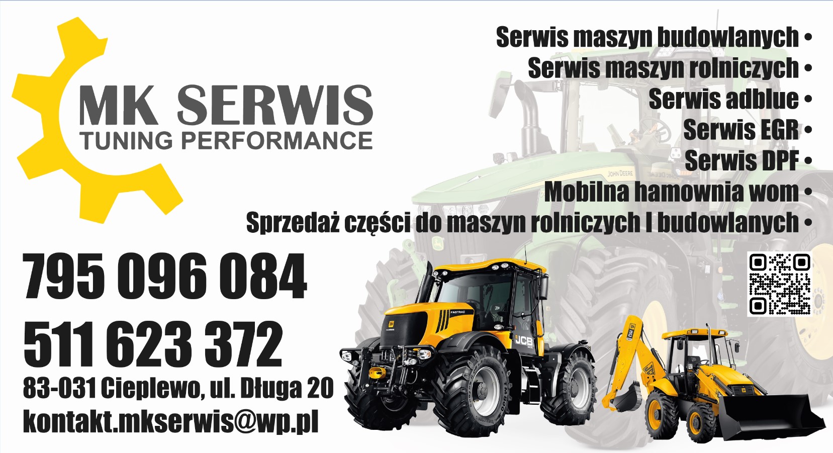 serwis maszyn budowlanych PRUSZCZ GDAŃSKI 